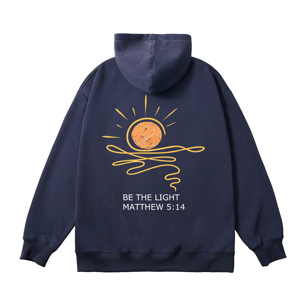 Be the Light Unisex Cotton Hoodie