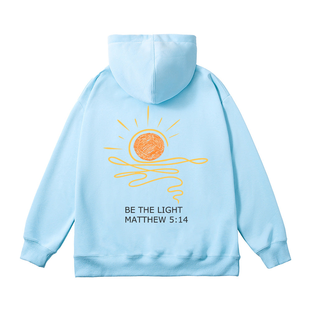 Be the Light Unisex Cotton Hoodie