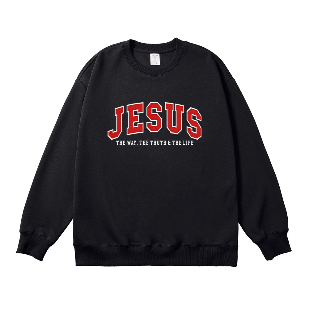 Jesus Christian Unisex Cotton Sweatshirt
