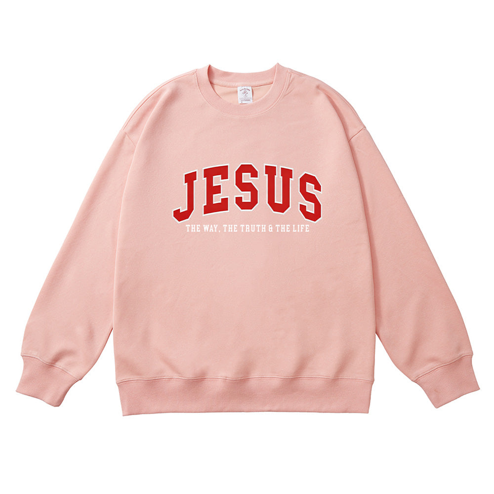 Jesus Christian Unisex Cotton Sweatshirt