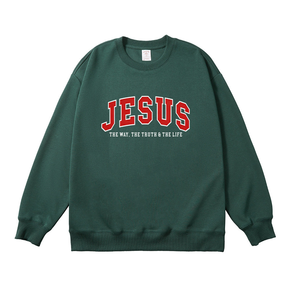 Jesus Christian Unisex Cotton Sweatshirt