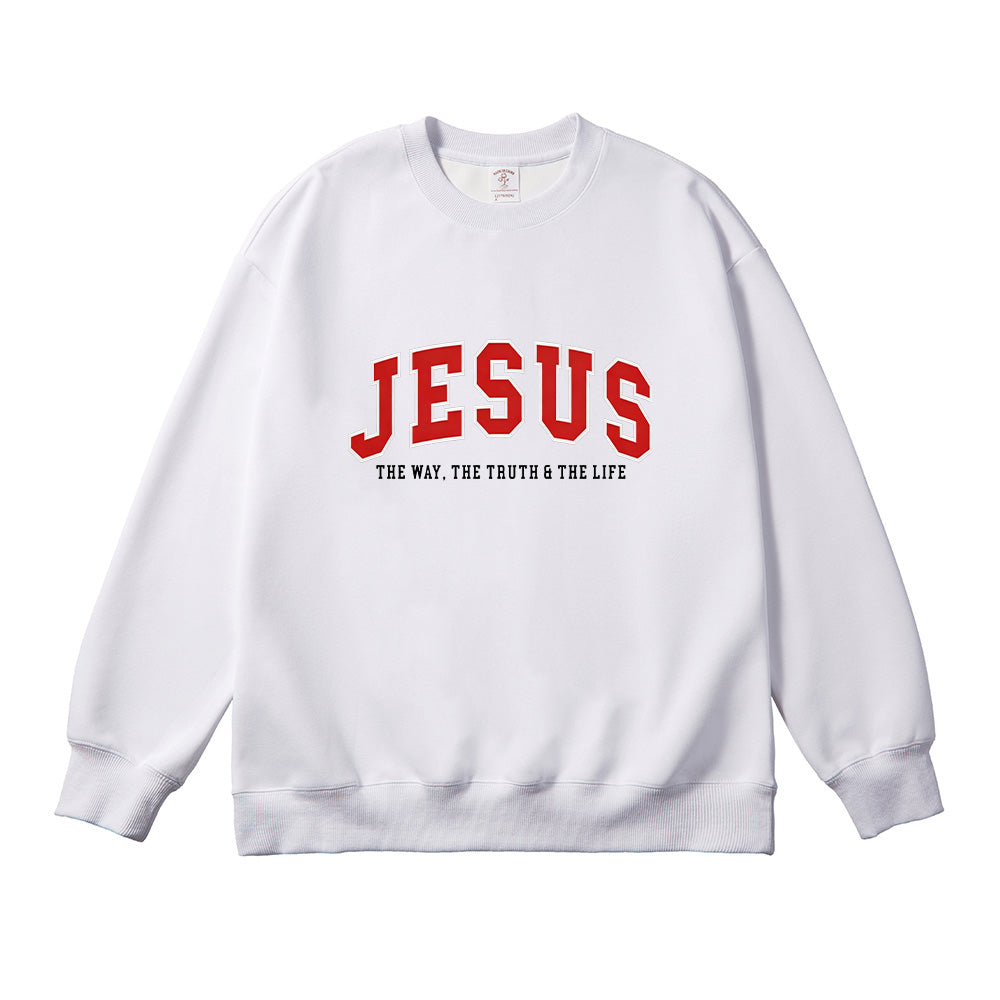 Jesus Christian Unisex Cotton Sweatshirt