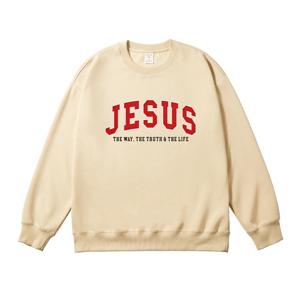 Jesus Christian Unisex Cotton Sweatshirt