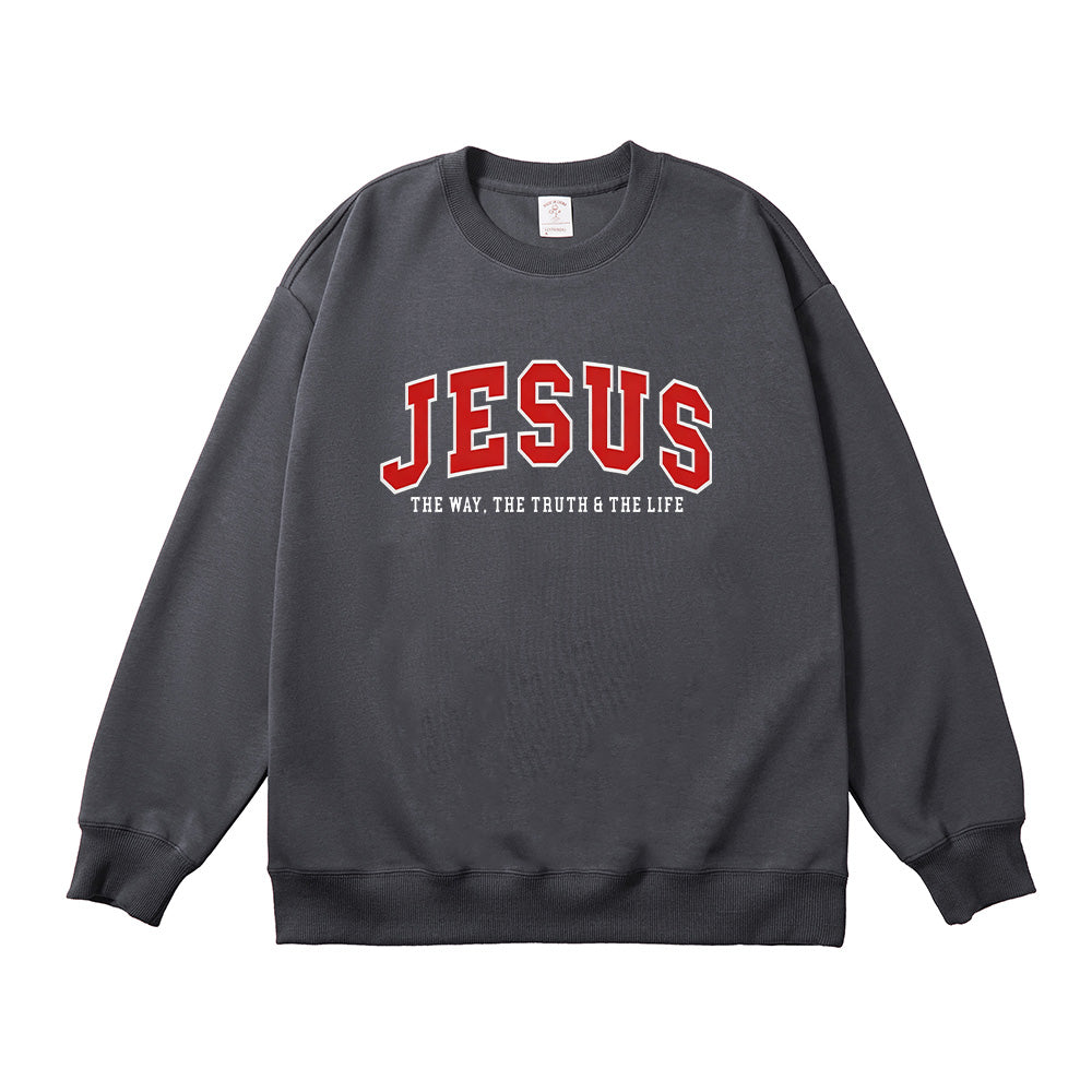 Jesus Christian Unisex Cotton Sweatshirt