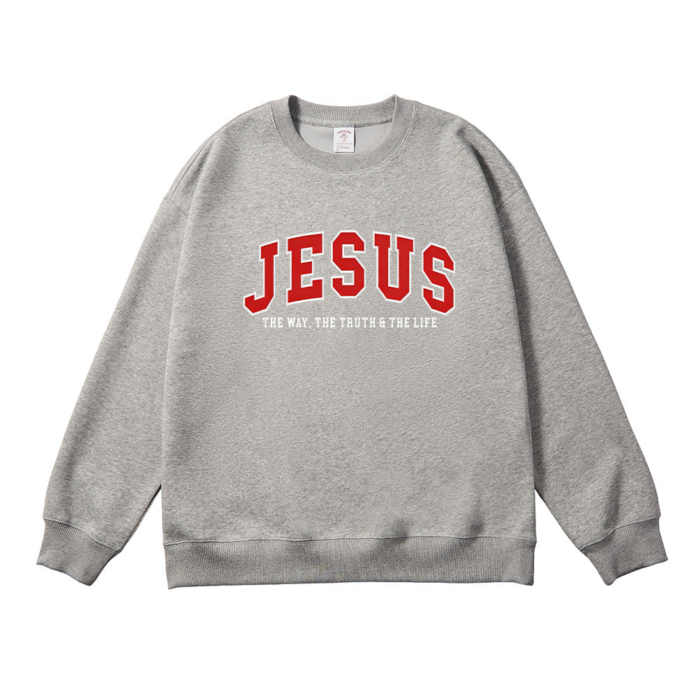 Jesus Christian Unisex Cotton Sweatshirt