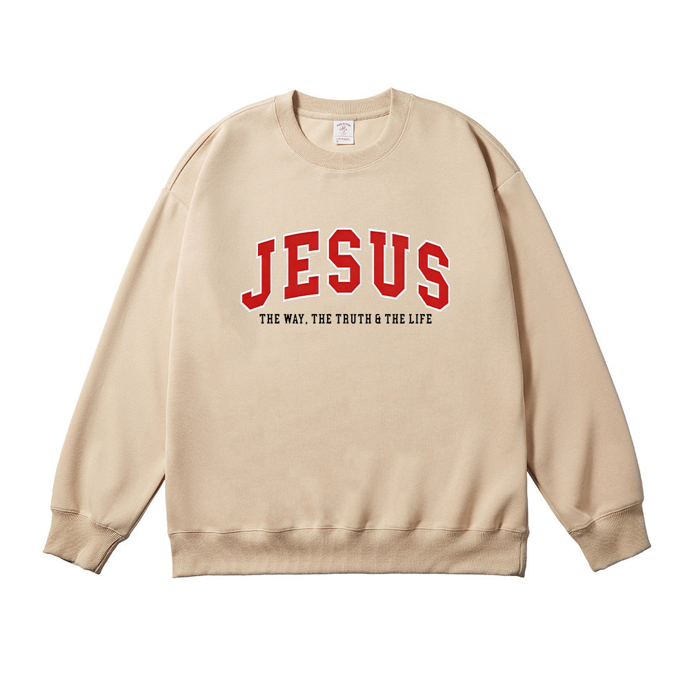 Jesus Christian Unisex Cotton Sweatshirt