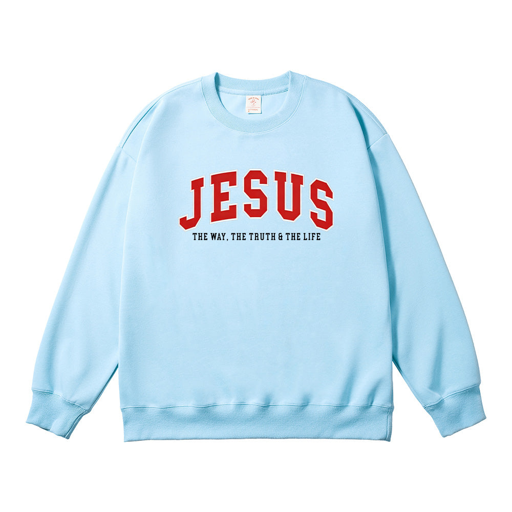 Jesus Christian Unisex Cotton Sweatshirt