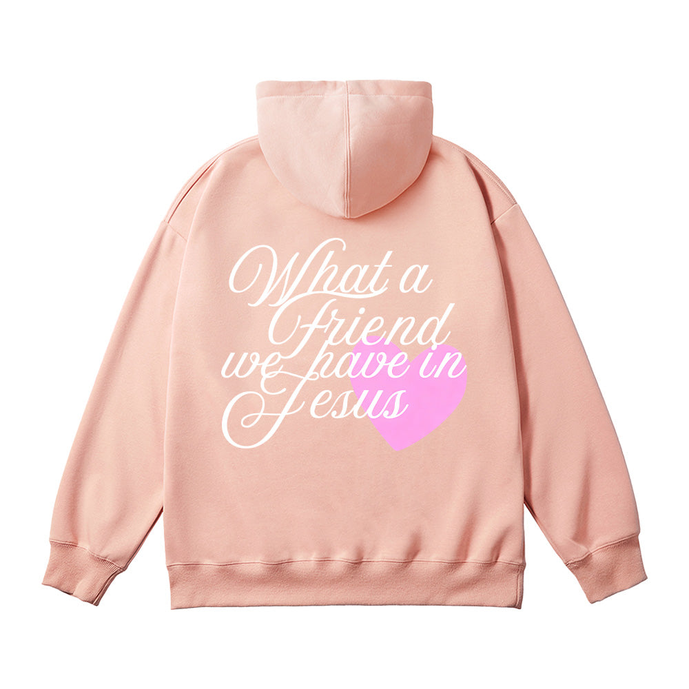 What a Friend We Have in Jesus Christian Unisex Cotton Hoodie