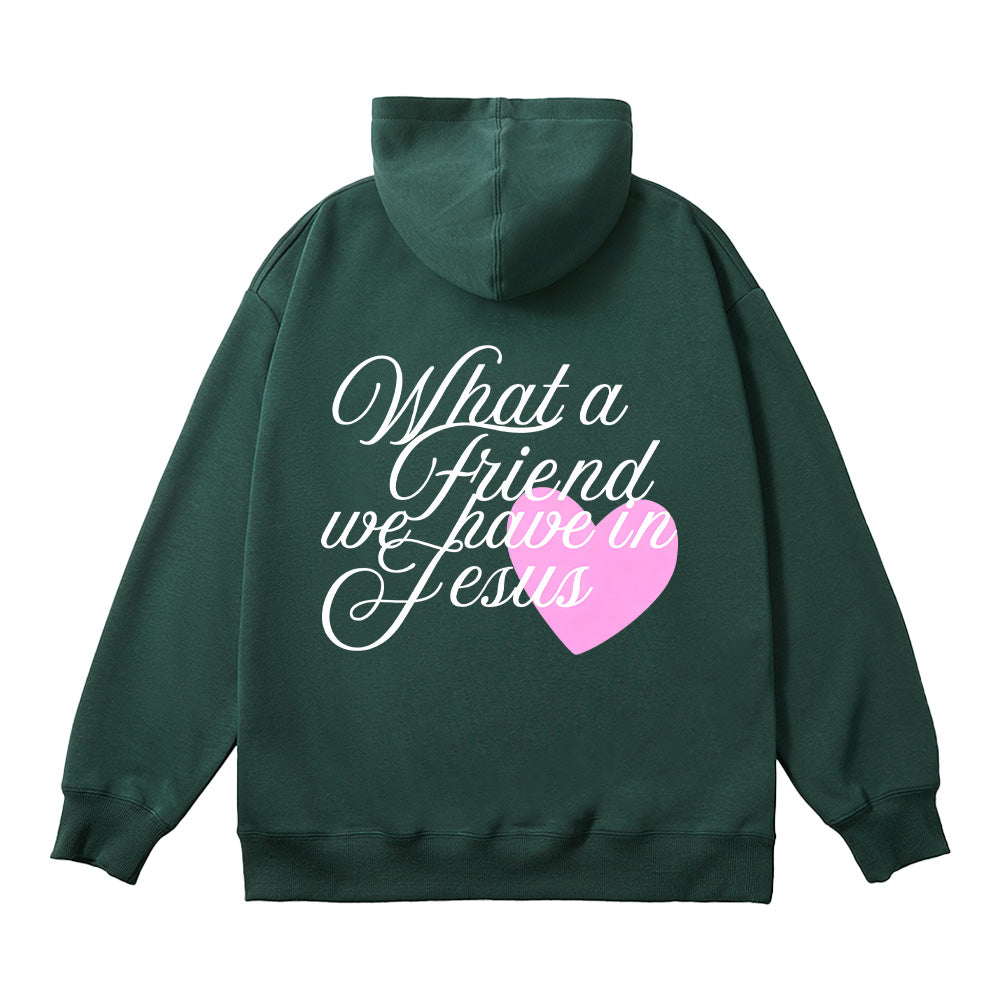 What a Friend We Have in Jesus Christian Unisex Cotton Hoodie