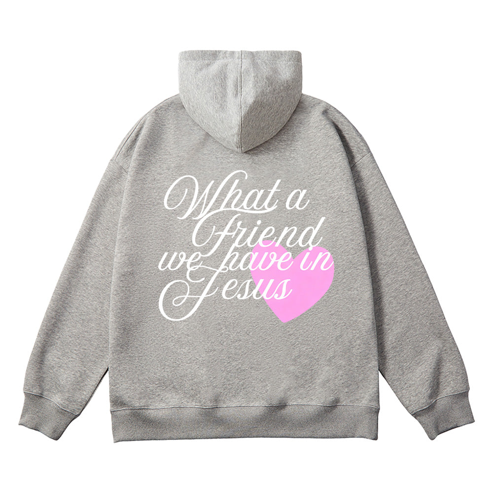 What a Friend We Have in Jesus Christian Unisex Cotton Hoodie