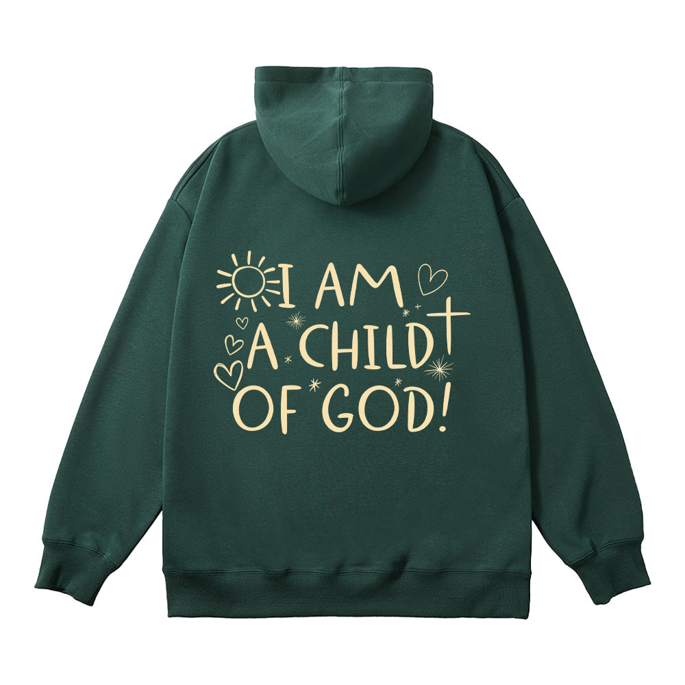 I Am A Child Of God Unisex Cotton Hoodie
