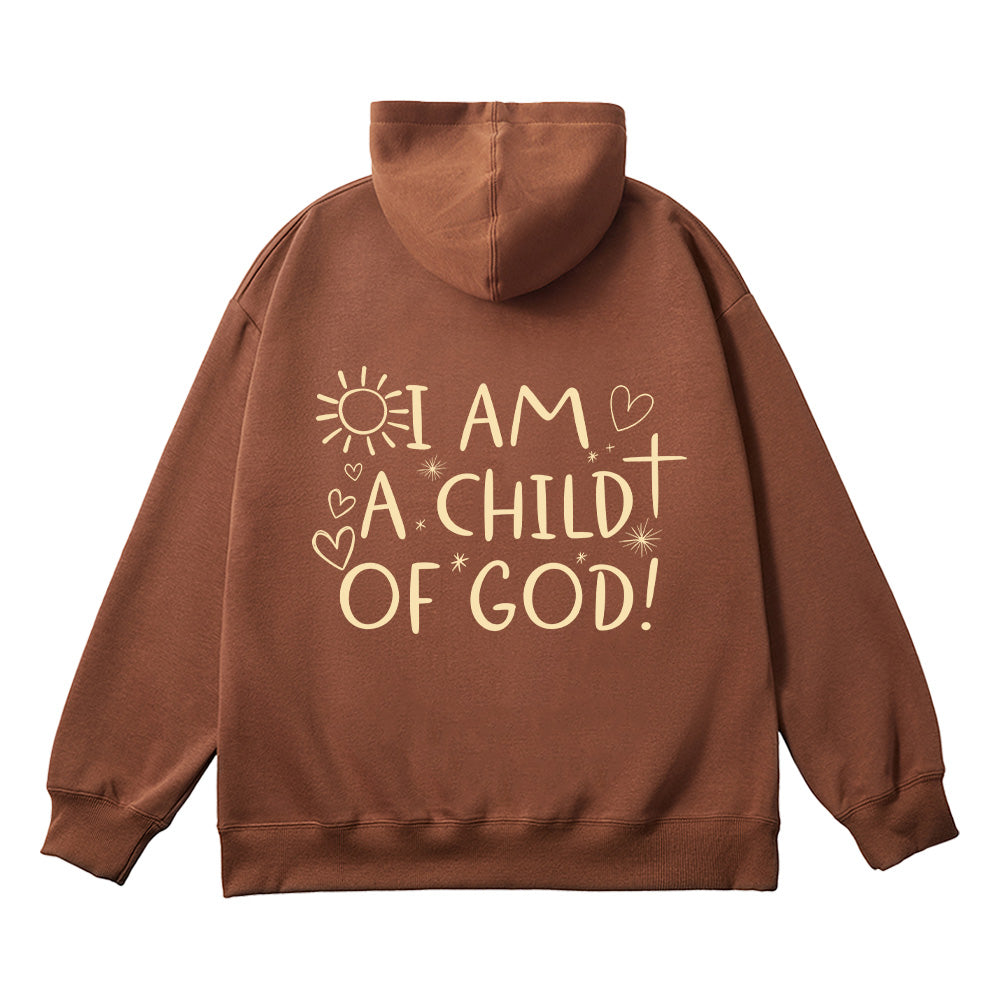 I Am A Child Of God Unisex Cotton Hoodie