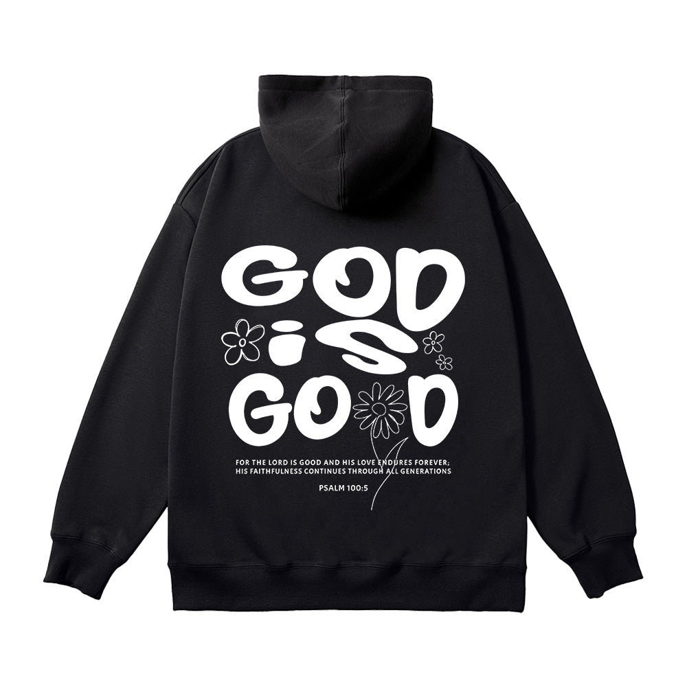 God Is Good Unisex Cotton Hoodie