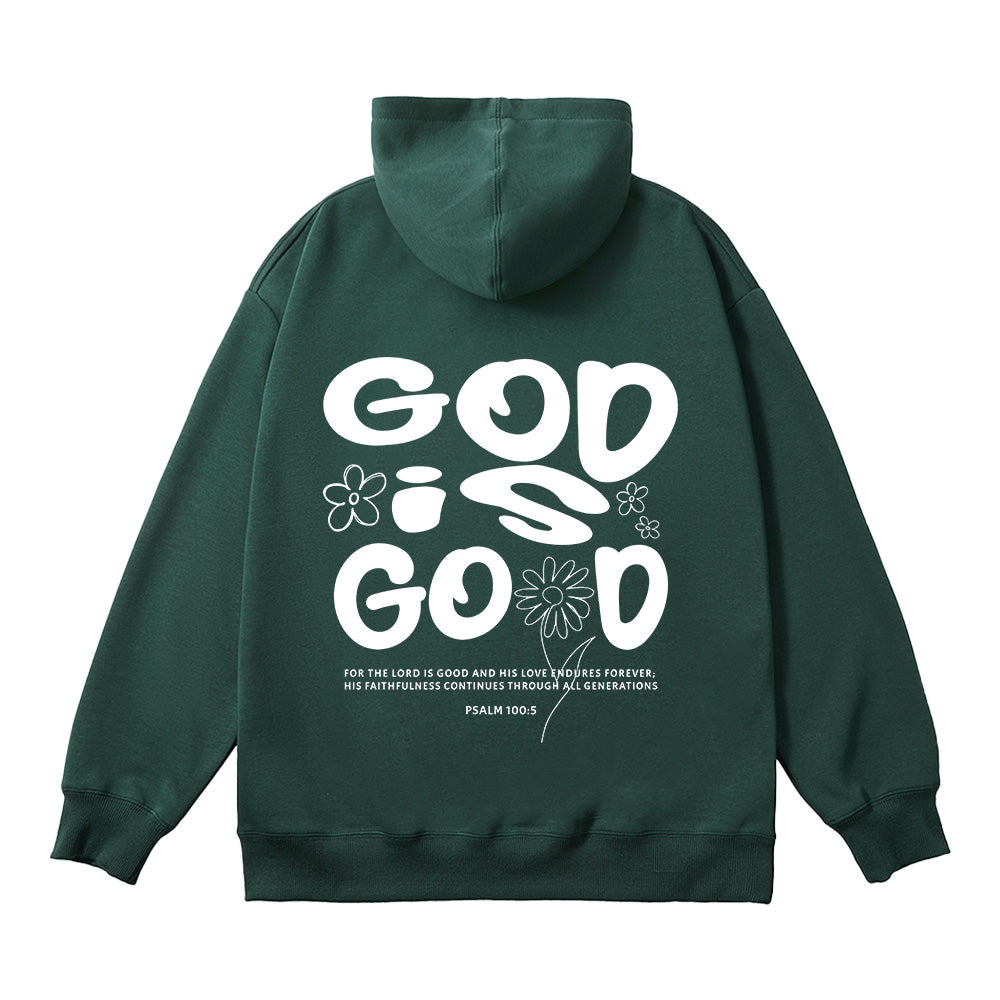 God Is Good Unisex Cotton Hoodie