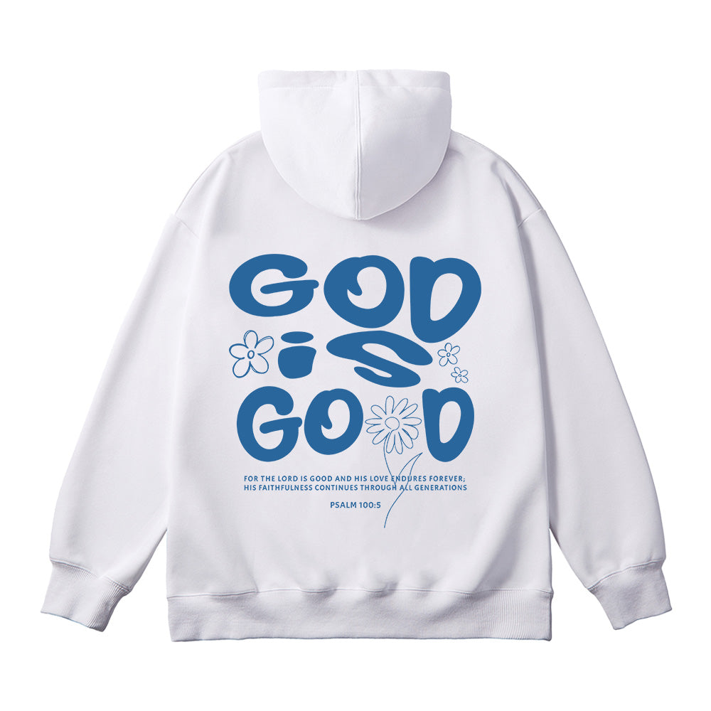 God Is Good Unisex Cotton Hoodie