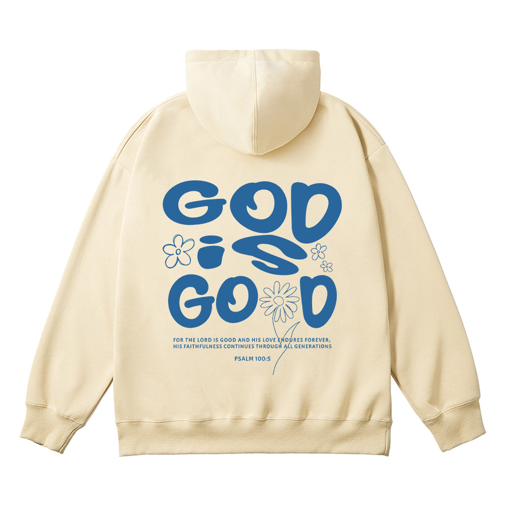 God Is Good Unisex Cotton Hoodie
