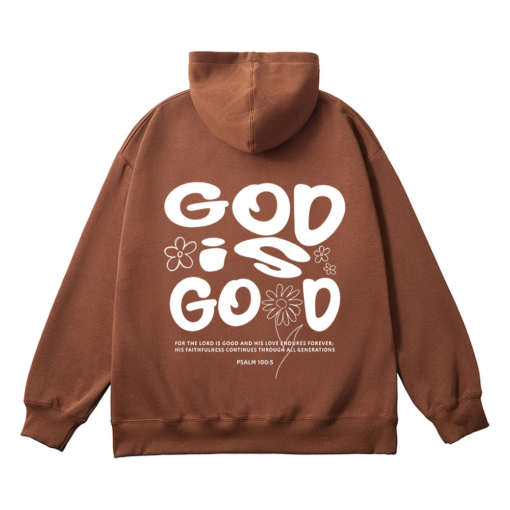 God Is Good Unisex Cotton Hoodie