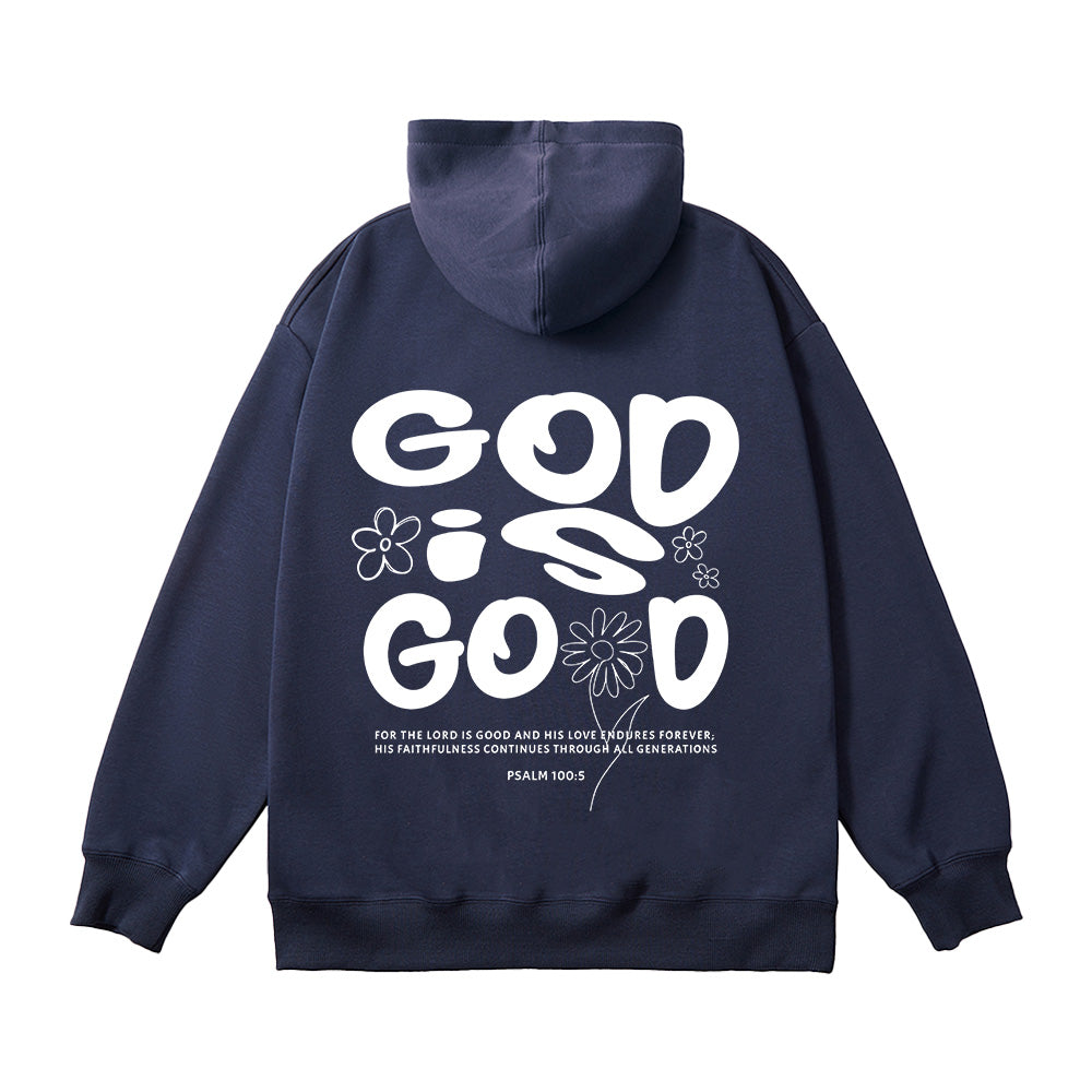 God Is Good Unisex Cotton Hoodie