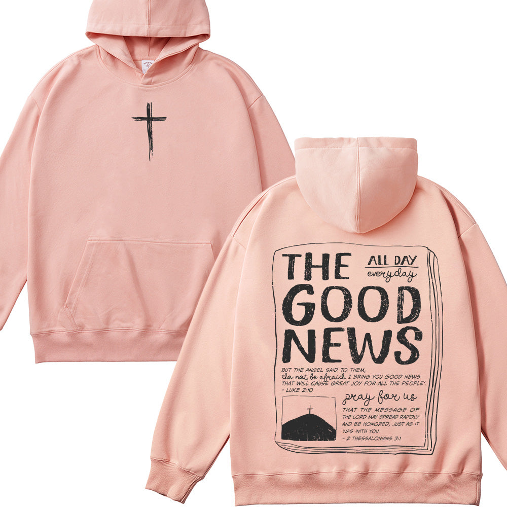 The Good News Christian Unisex Cotton Hoodie
