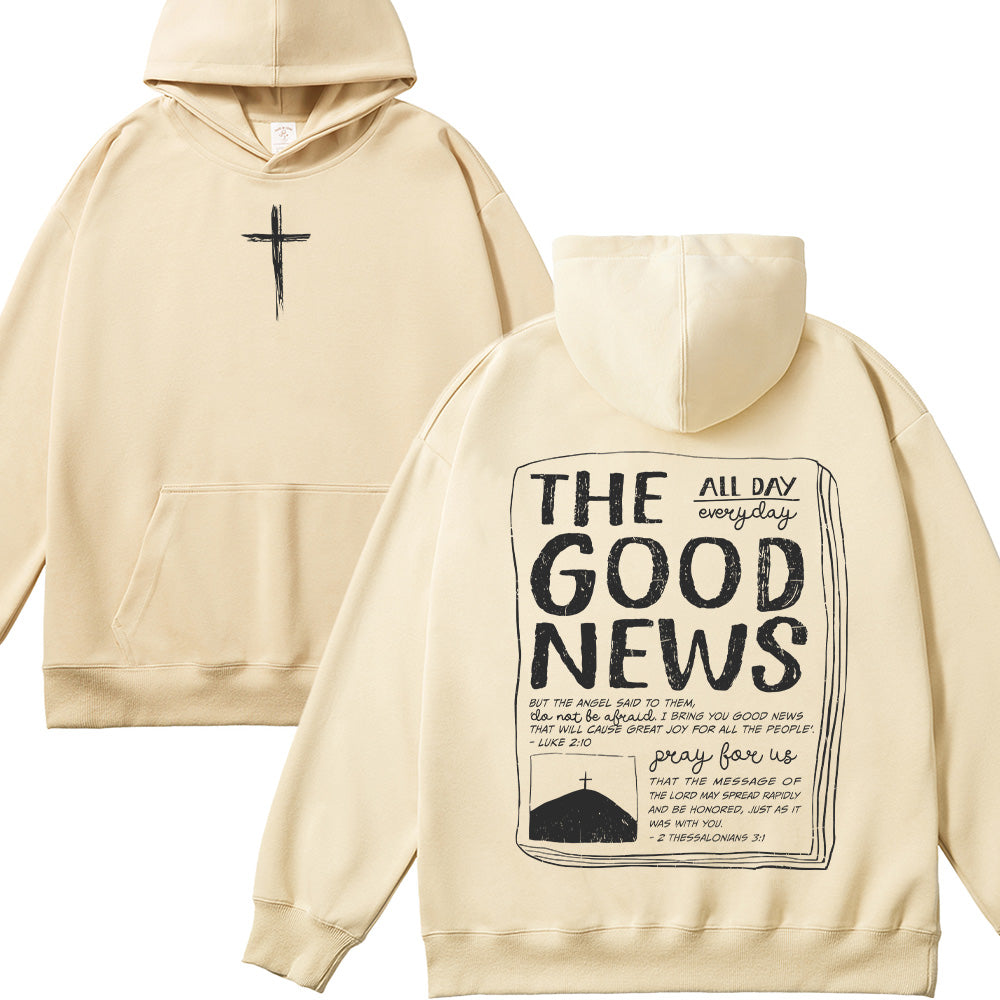 The Good News Christian Unisex Cotton Hoodie