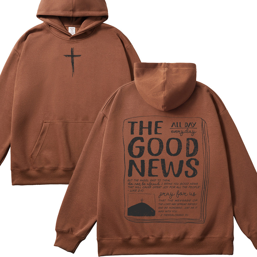 The Good News Christian Unisex Cotton Hoodie