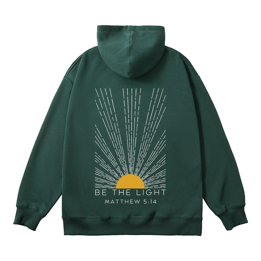 Be The Light Unisex Cotton Hoodie