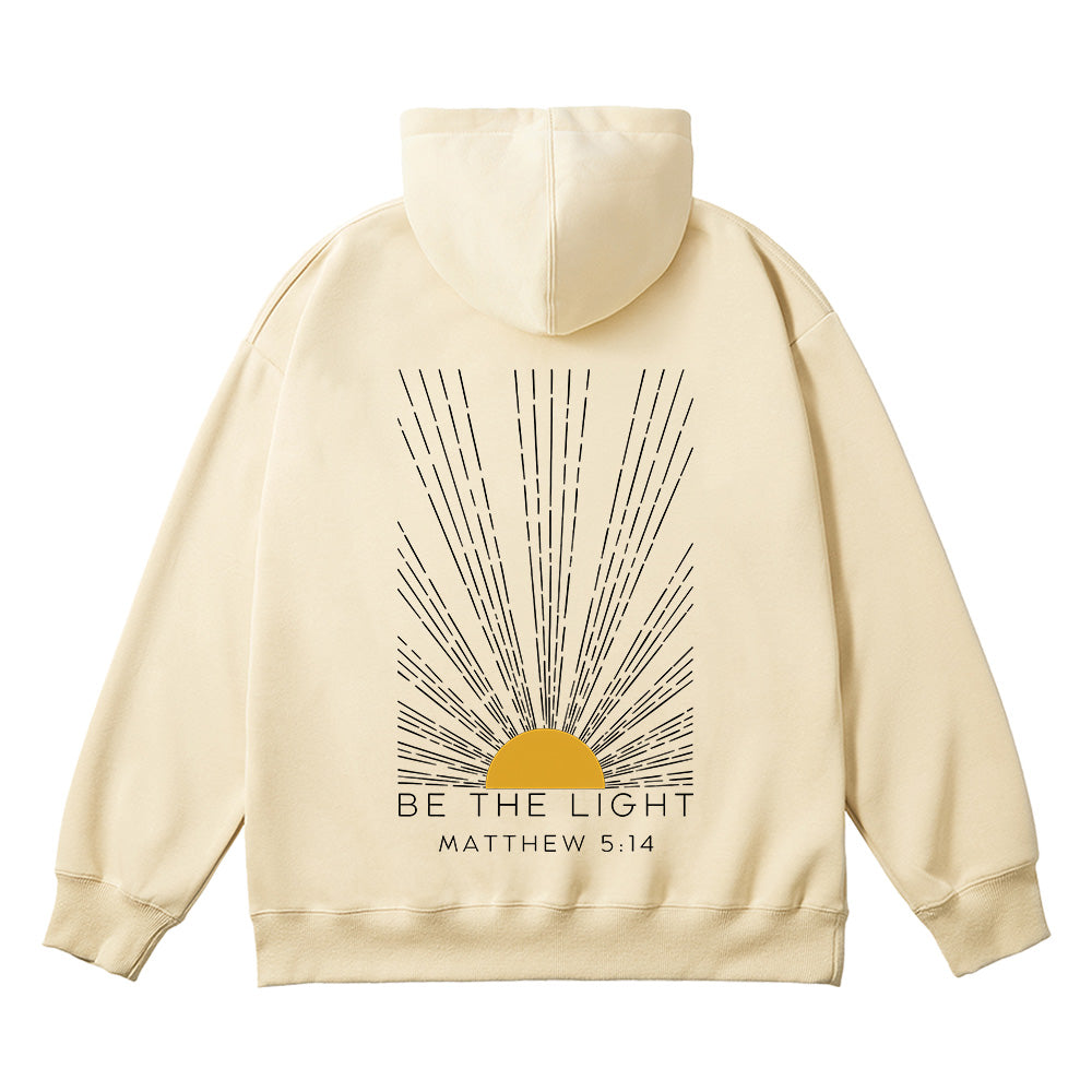 Be The Light Unisex Cotton Hoodie