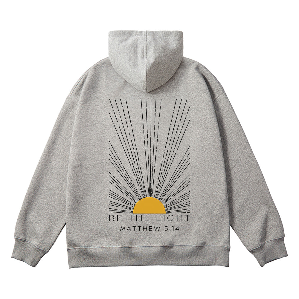 Be The Light Unisex Cotton Hoodie
