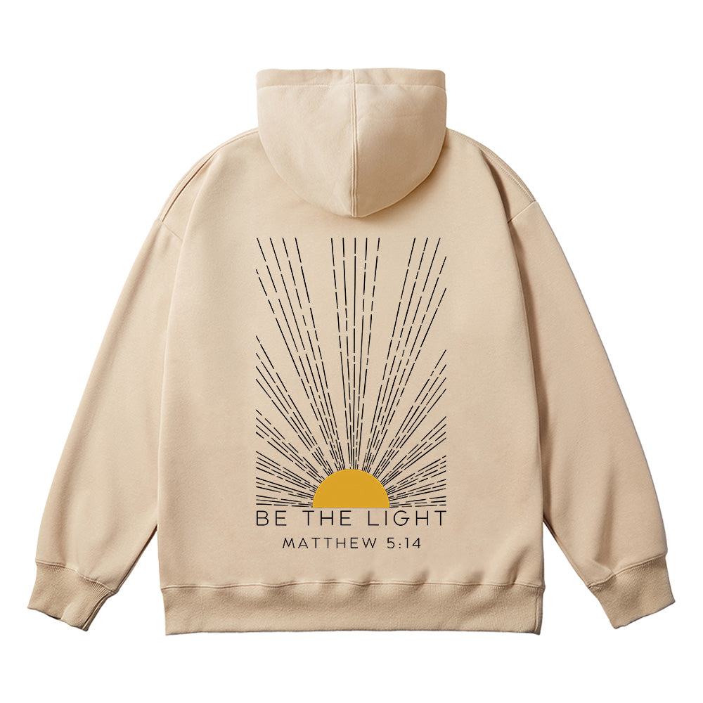 Be The Light Unisex Cotton Hoodie