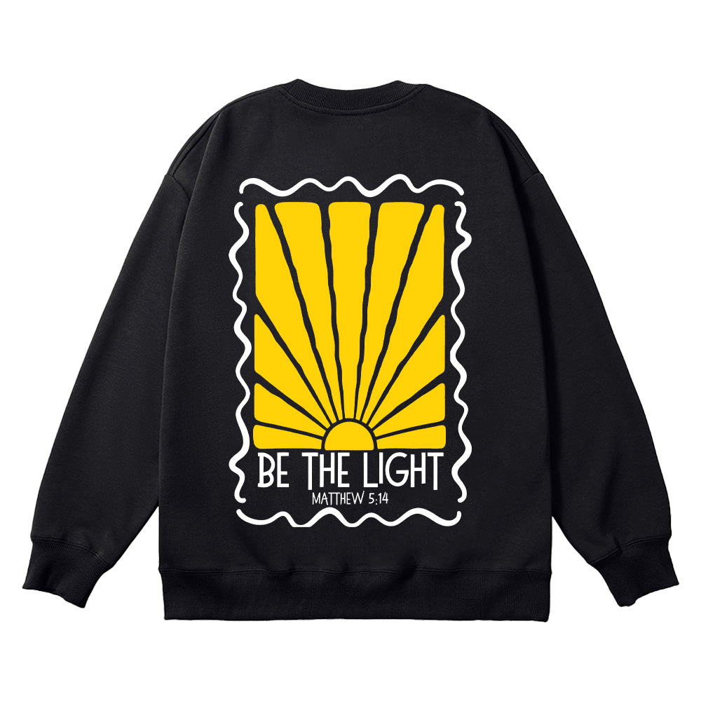 Be The Light Matthew 5:14 Unisex Cotton Sweatshirt
