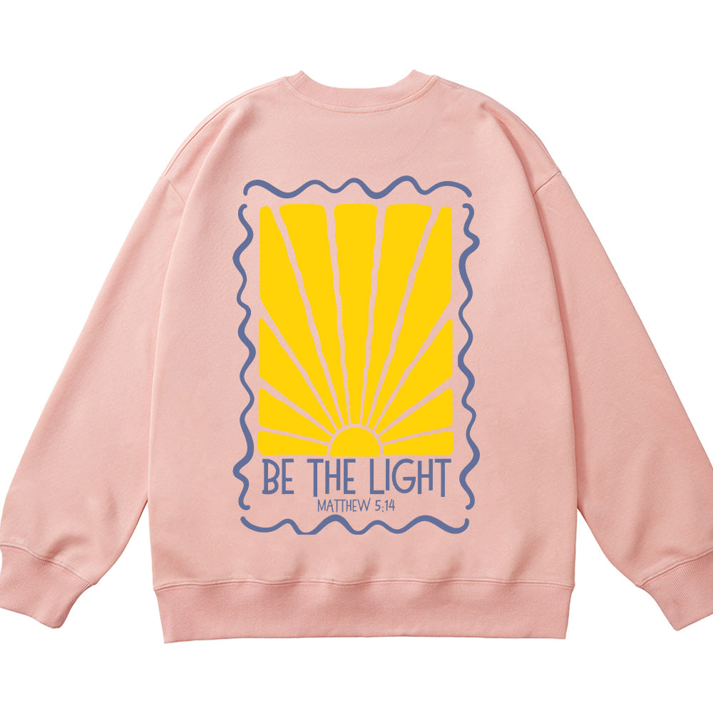 Be The Light Matthew 5:14 Unisex Cotton Sweatshirt