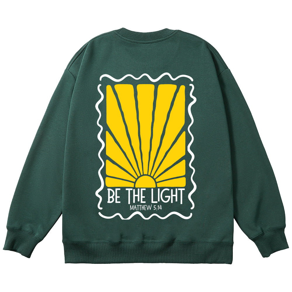 Be The Light Matthew 5:14 Unisex Cotton Sweatshirt