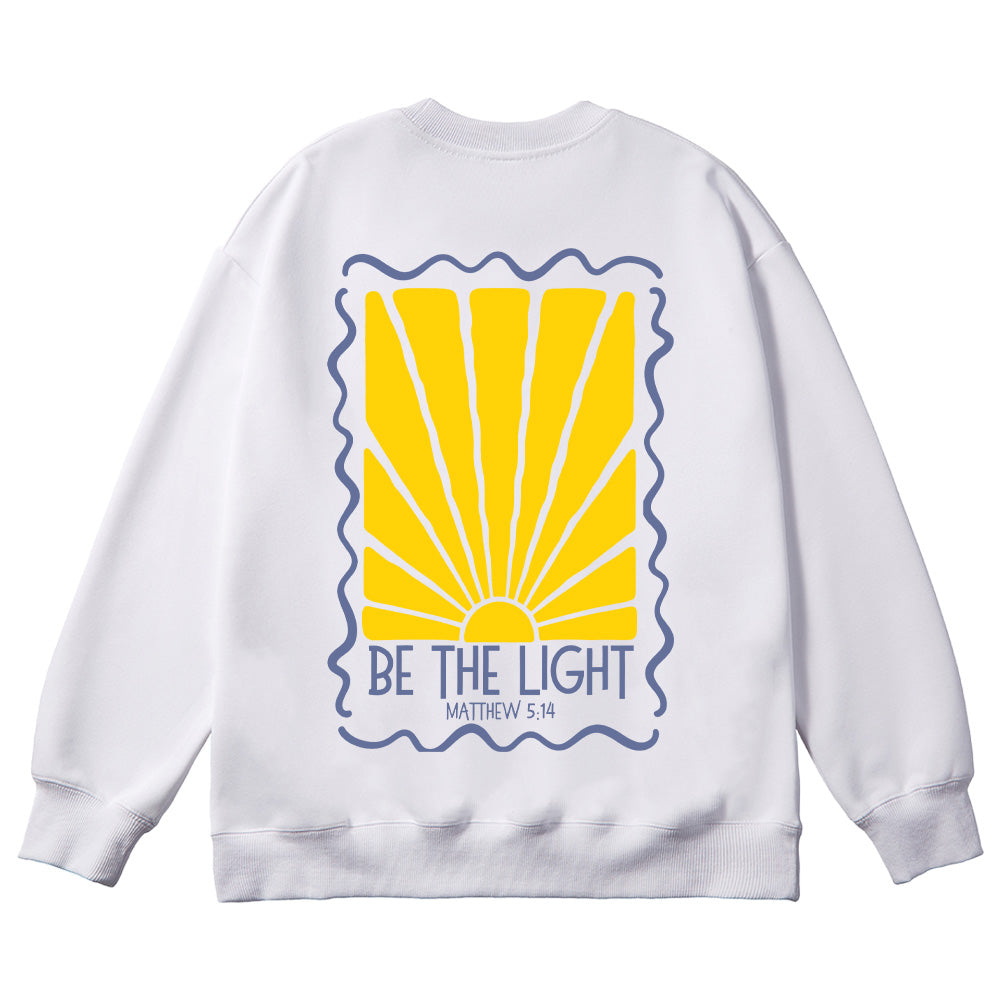 Be The Light Matthew 5:14 Unisex Cotton Sweatshirt