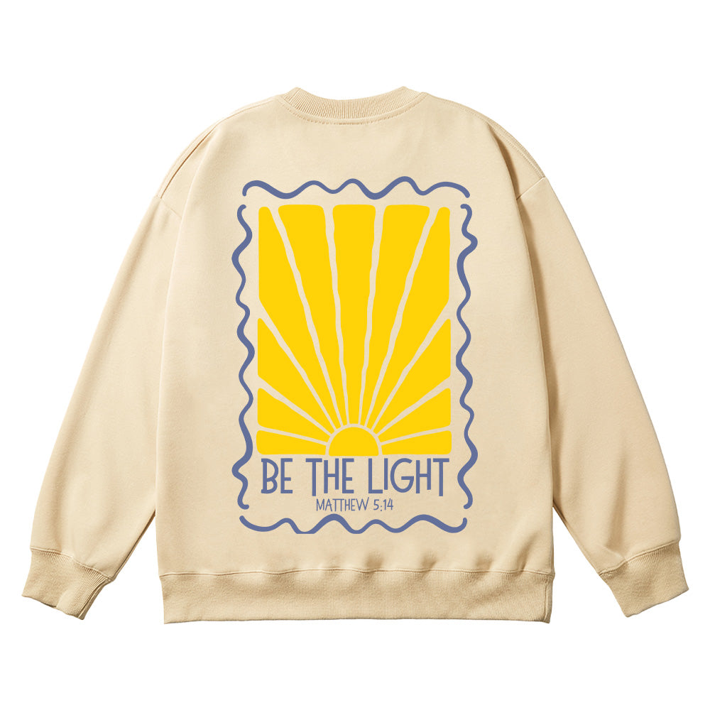 Be The Light Matthew 5:14 Unisex Cotton Sweatshirt