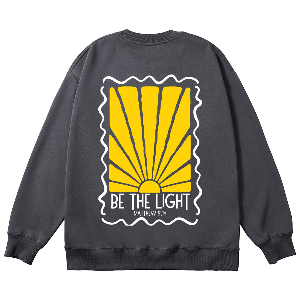 Be The Light Matthew 5:14 Unisex Cotton Sweatshirt