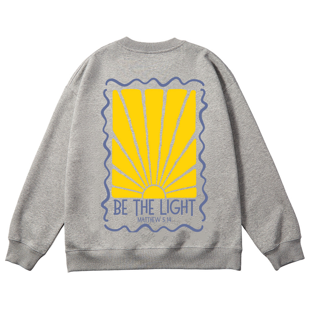 Be The Light Matthew 5:14 Unisex Cotton Sweatshirt