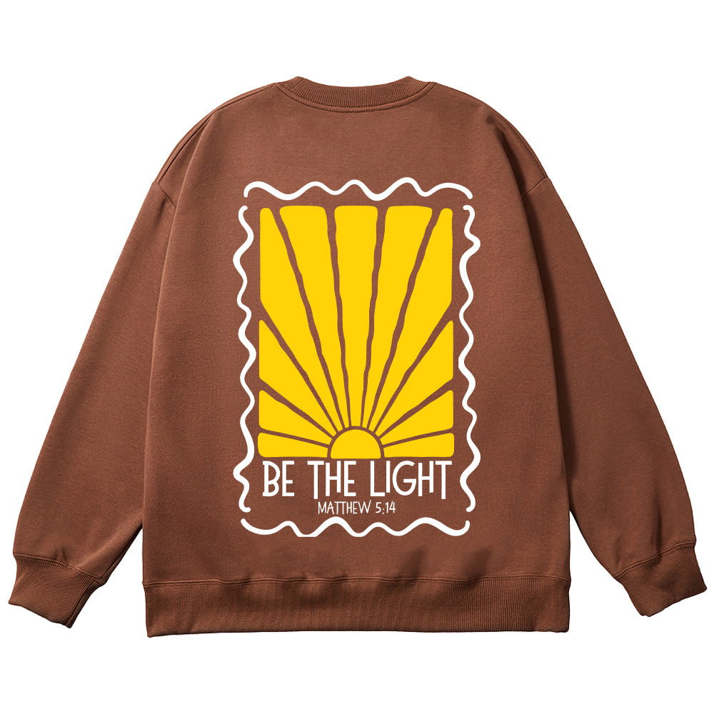 Be The Light Matthew 5:14 Unisex Cotton Sweatshirt