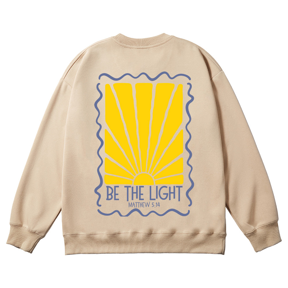 Be The Light Matthew 5:14 Unisex Cotton Sweatshirt