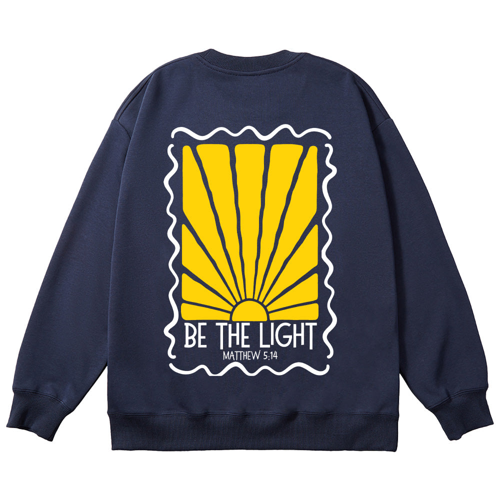 Be The Light Matthew 5:14 Unisex Cotton Sweatshirt