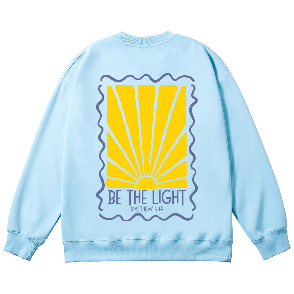 Be The Light Matthew 5:14 Unisex Cotton Sweatshirt