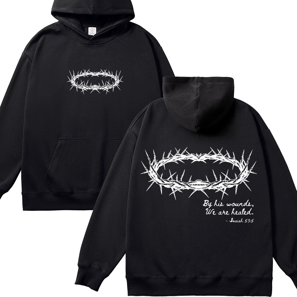 Crown of Thorns Unisex Cotton Hoodie