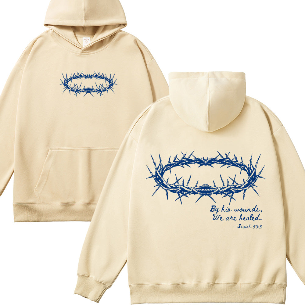 Crown of Thorns Unisex Cotton Hoodie