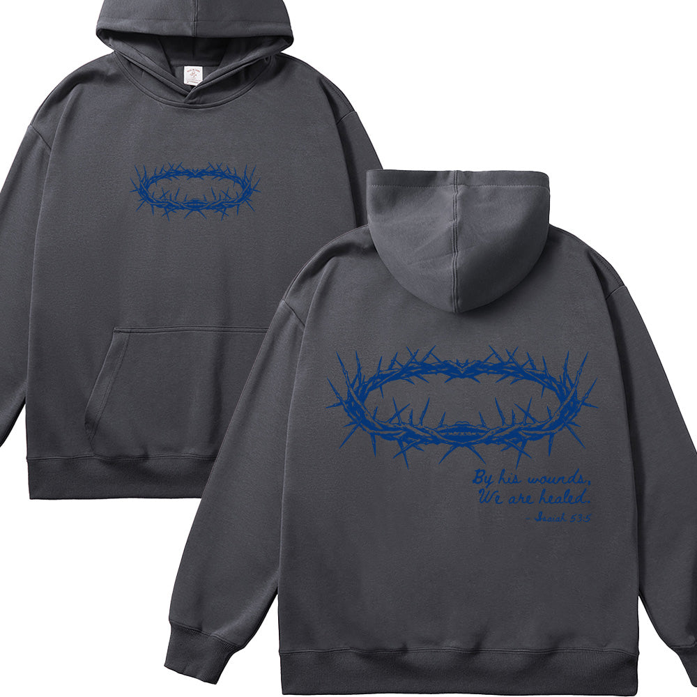 Crown of Thorns Unisex Cotton Hoodie