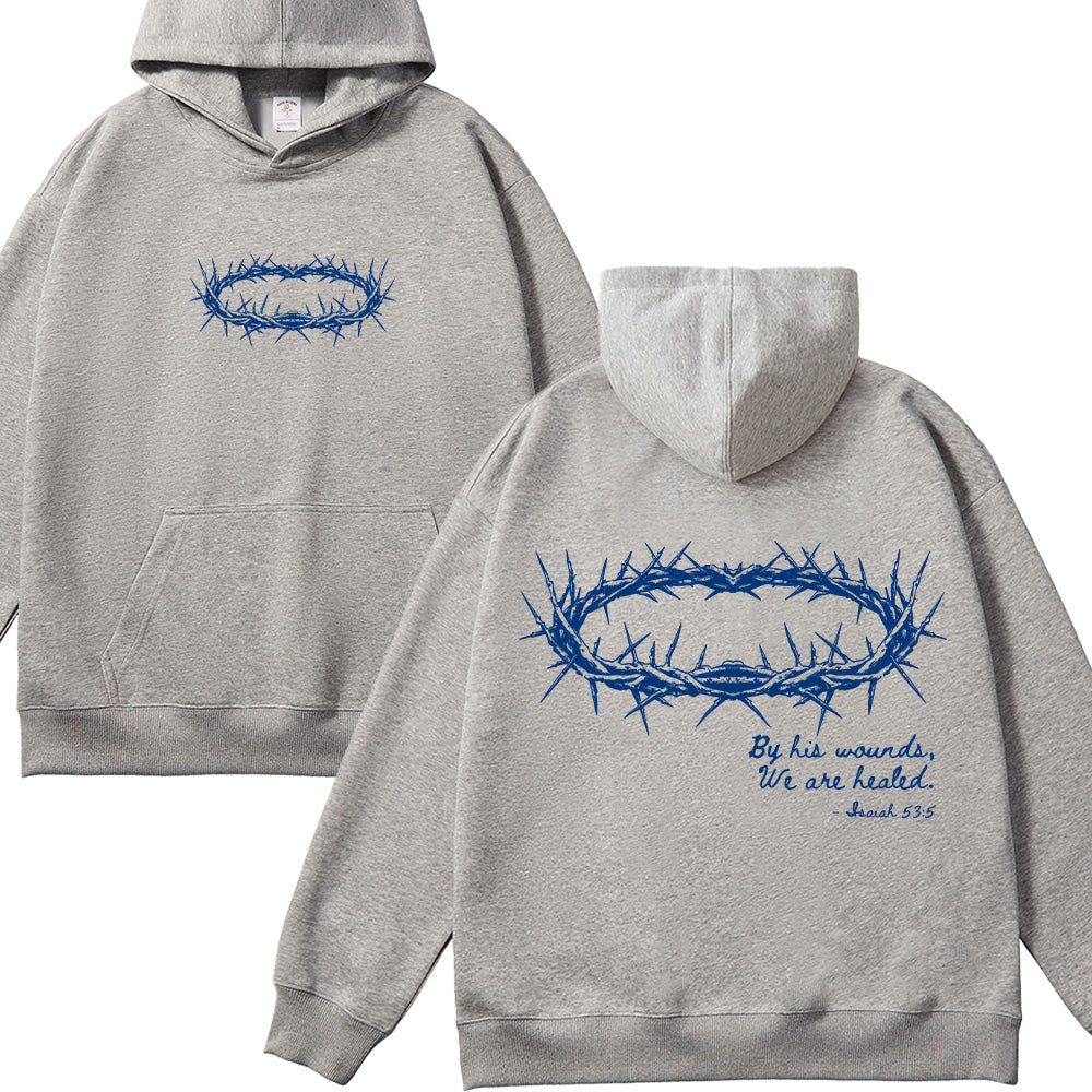 Crown of Thorns Unisex Cotton Hoodie