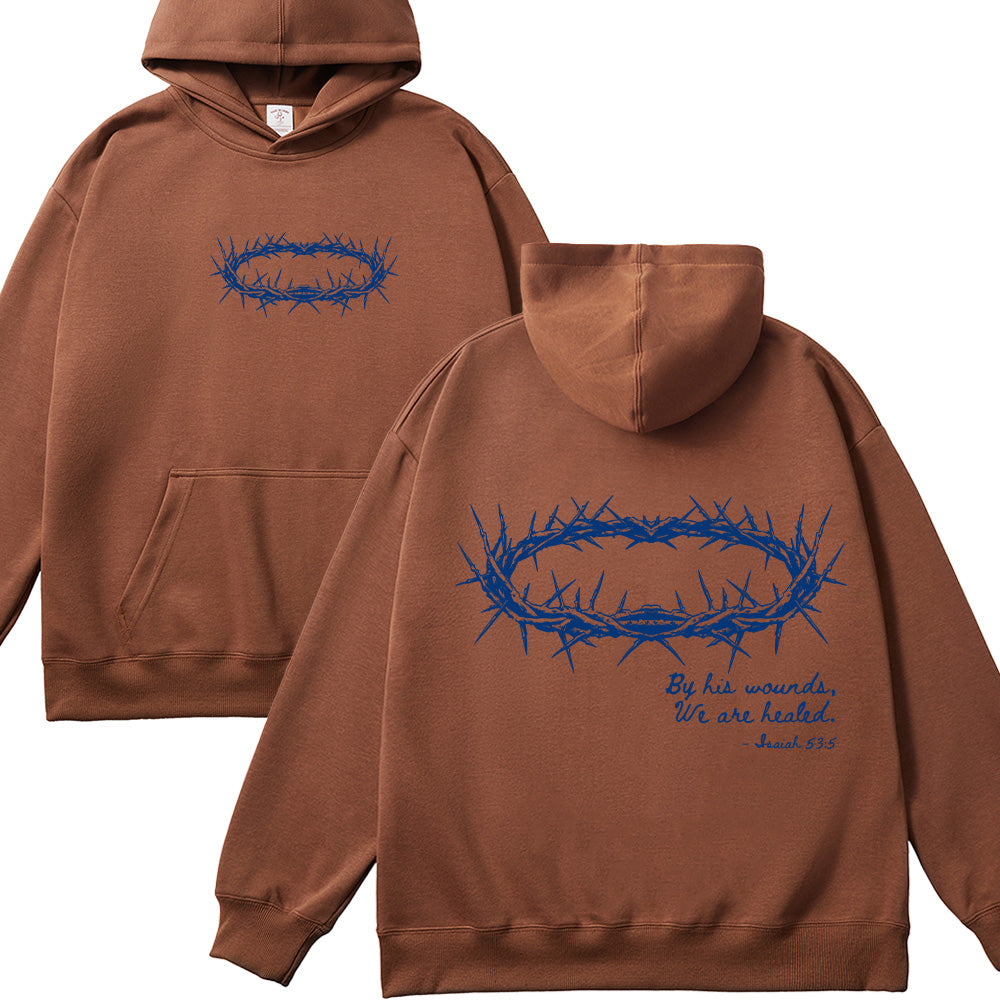 Crown of Thorns Unisex Cotton Hoodie