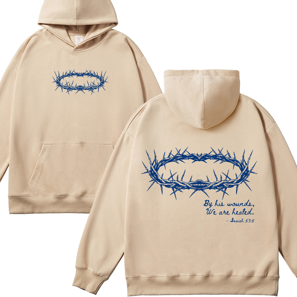 Crown of Thorns Unisex Cotton Hoodie