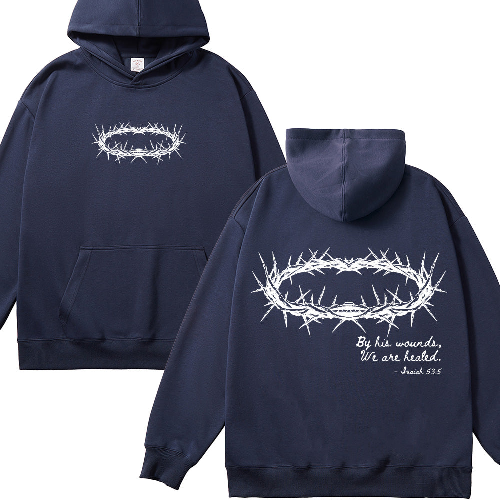Crown of Thorns Unisex Cotton Hoodie