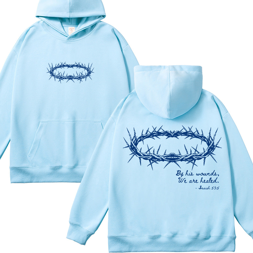 Crown of Thorns Unisex Cotton Hoodie