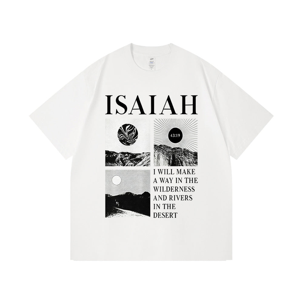 Isaiah Prophet Bible Unisex Cotton T-shirt