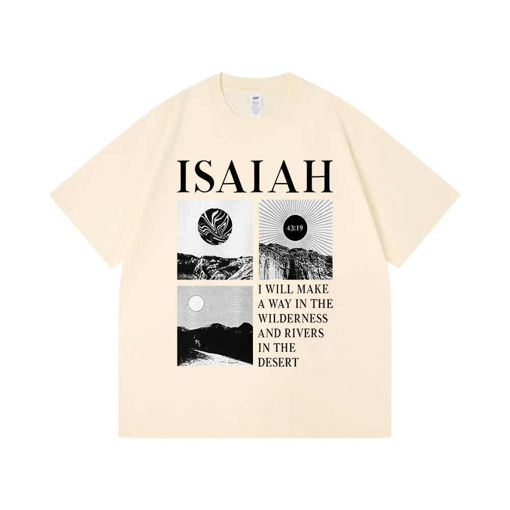 Isaiah Prophet Bible Unisex Cotton T-shirt